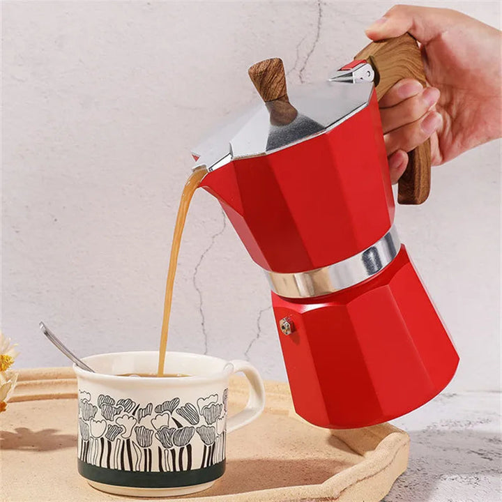 cafetière thermos rouge