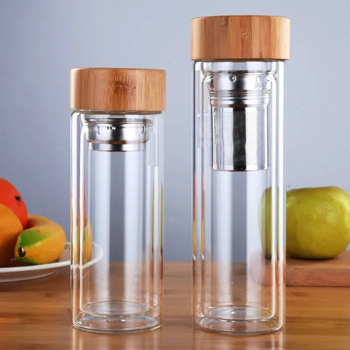 Thermos en Verre Double Paroi