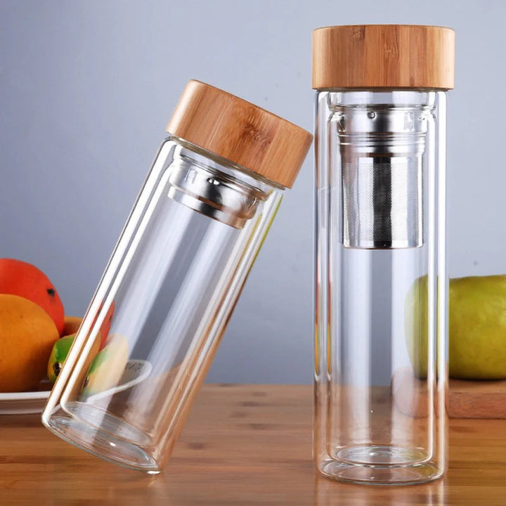 Thermos en Verre Double Paroi